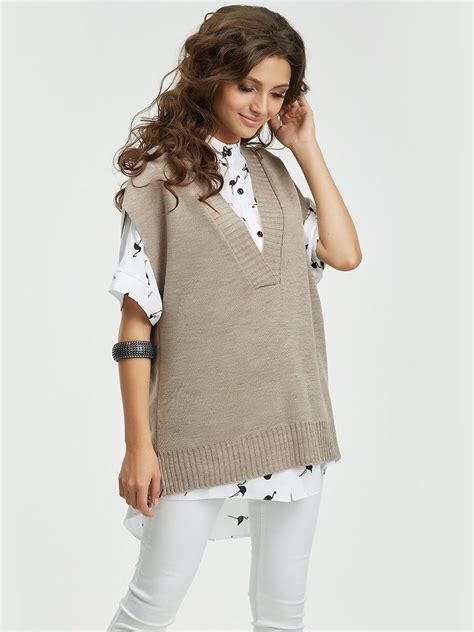 Модный вязаный жилет (39 фото) - картинки и фото fashionhot.club