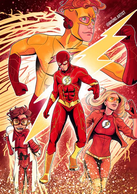 Flash Team by BrunoArtist1581 on DeviantArt