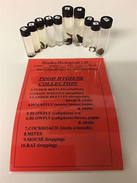 Food & Hygiene Collection - Blades Biological Ltd - Kent