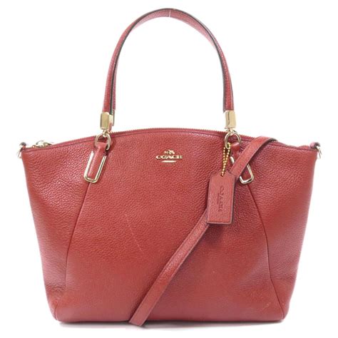 red leather coach bags 3