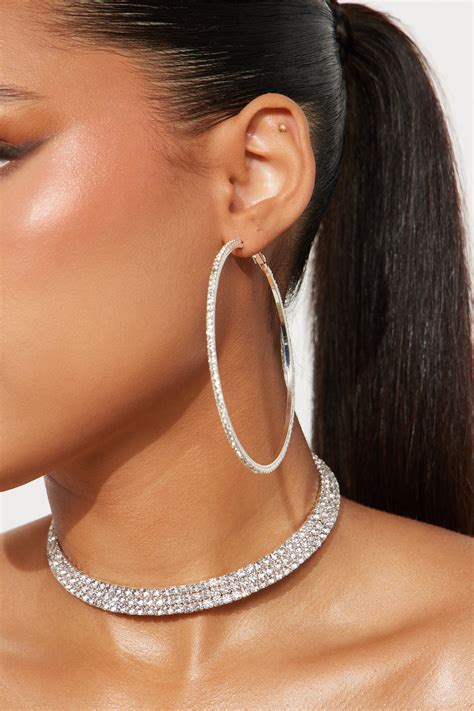 Prepare To Be Dazzled Set - Silver | Fashion Nova