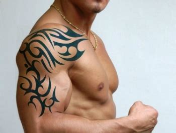 Tatuagens Masculinas Tribal No Ombro - Tatuagens Tribais Africanas No Ombro Tatuagens Tribais Masculinas E