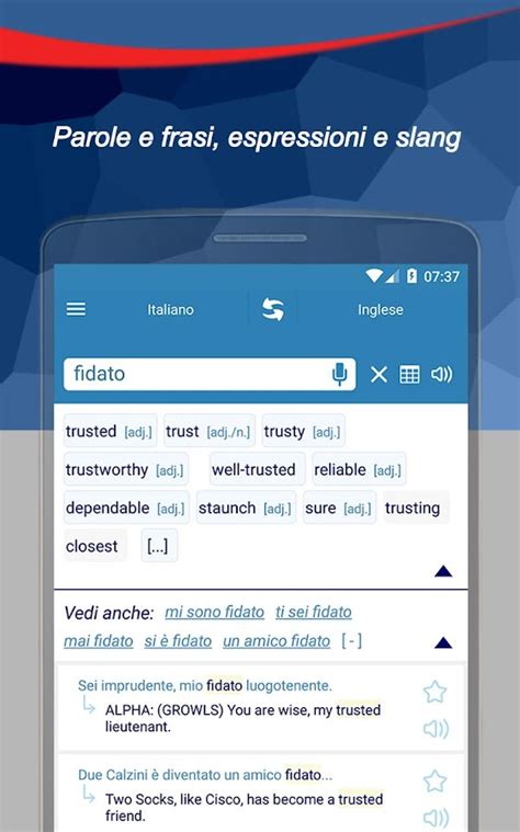 Reverso Traduttore Dizionario - App Android su Google Play
