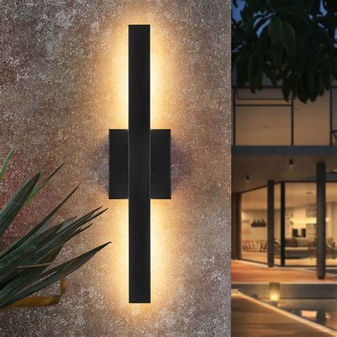 Outdoor Wall Sconces | Modern exterior lighting, Exterior house lights ...