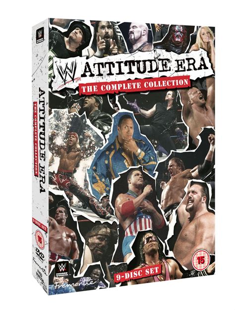 Attitude Era - The Complete Collection (Vols 1-3) (DVD) - WWE Home Video UK