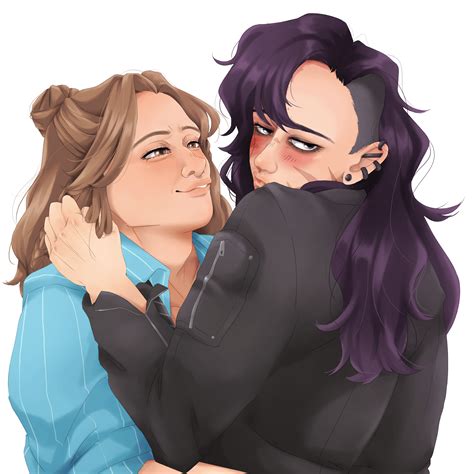 Hugh and Malcolm from Yaoi Visual Novel and Comic [I Married a Monster