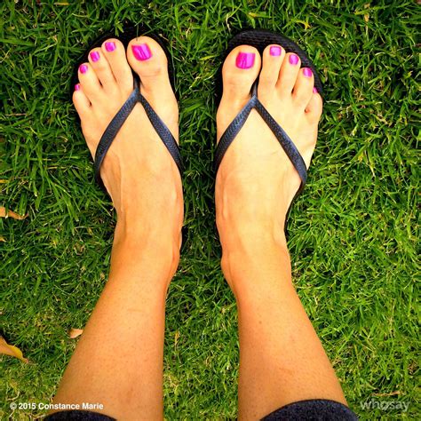Constance Marie's Feet