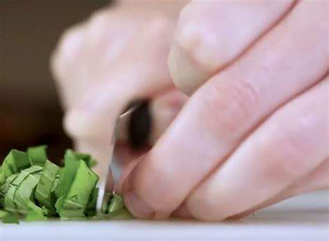 knife cutting lesson cutting techniques  rada knives rada cutlery