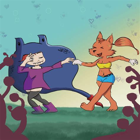 TRIXY Y FOXY by FrameCast on Newgrounds