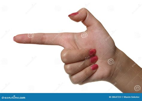 Hand symbol stock image. Image of finger, hand, caucasian - 2864723