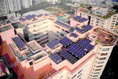 Solar on Brigade Millennium Apartments - JP Nagar, Bangalore