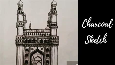 Charminar Drawing at PaintingValley.com | Explore collection of Charminar Drawing