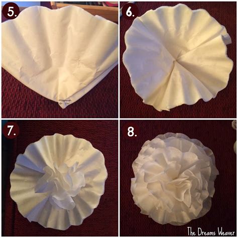 Tissue Paper Flowers With Coffee Filters at Isabelle Bloch blog