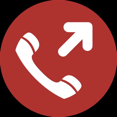 red call iconwith arrow wallpaperscom