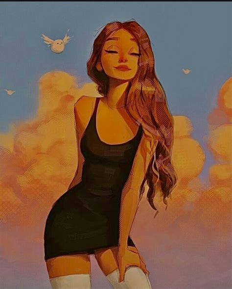 aesthetics girls digital art girl anime girly art illustrations