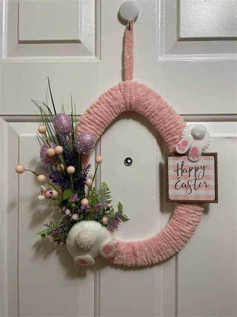 DIY Easter Wreath for Your Front Door