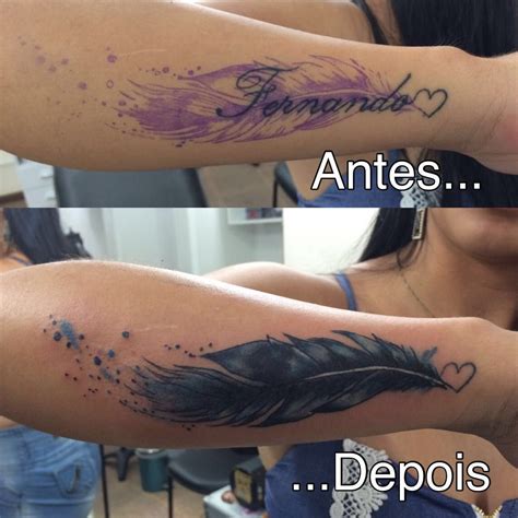 Tatuagem Para Cobrir Nome Feminina