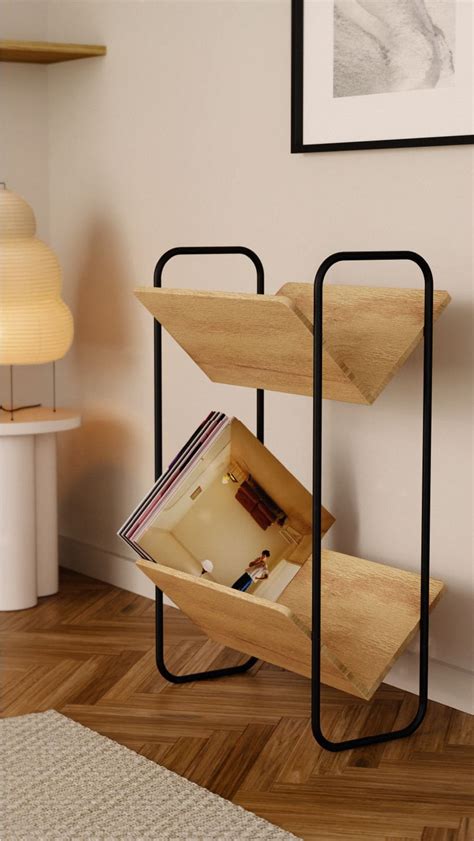 Vefunk Vinyl Record Storage Rack Up to 240 LPs - Record Vinyl Storage ...