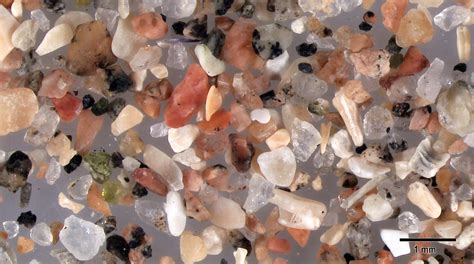 Sand Beach, Maine - Magnified Sand