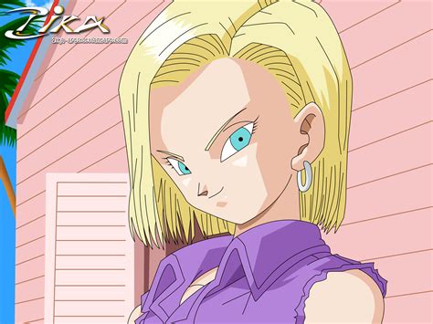 Lovely Android 18 redraw by zika : r/dbz