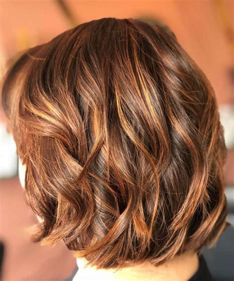 Top 30 Copper Highlights On Brown Hair (Short And Long) | Copper ...