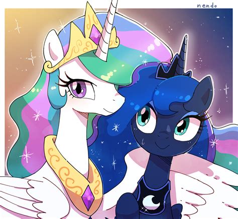 Princess Celestia and Princess Luna by Nendo : r/mylittlepony