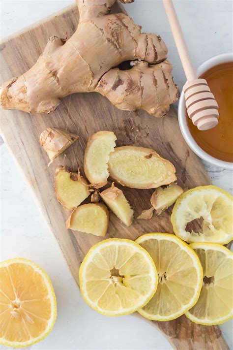 Fresh Ginger Root Tea - Home is Handmade