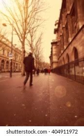 Blurred City Street Background Defocused Background Stock Photo ...