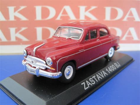 Die cast 1/43 Modellino Auto Zastava 1400 BJ (Fiat 1400) - Dak Mantova sas