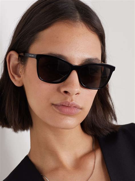 SAINT LAURENT EYEWEAR Square-frame acetate sunglasses | NET-A-PORTER