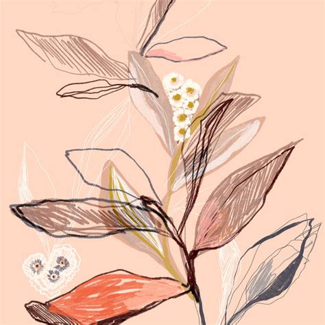 Floral Sketch II - Dot Press