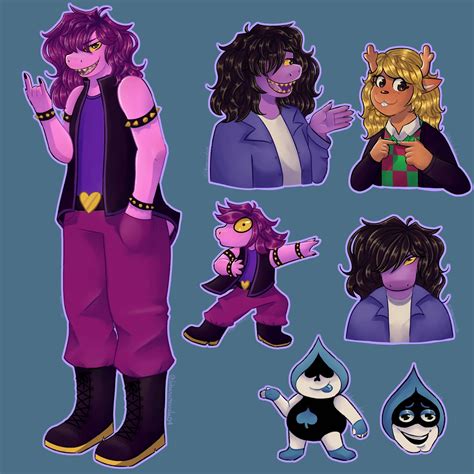 Susie deltarune by JohanaMarcela on DeviantArt