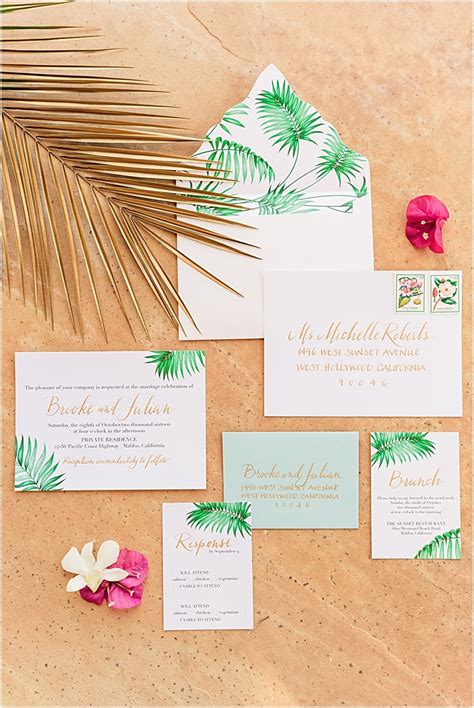 Tropical Wedding Invitations - In the Press - Gourmet Invitations