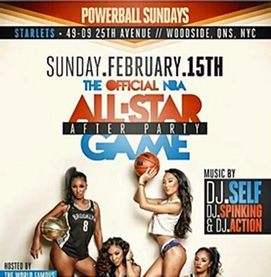 The Official NBA All Star Game After Party @ Starlets Sunday February ...