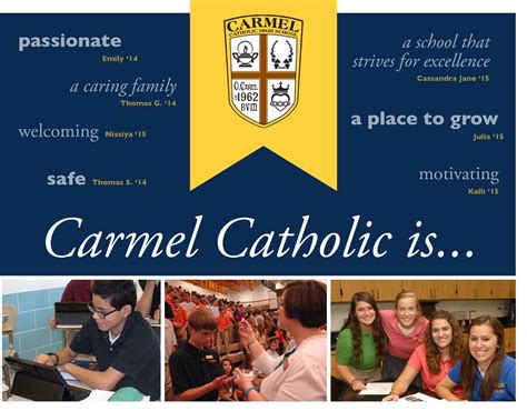 2013 Carmel Catholic High School Image Brochure by Carmel Catholic High ...