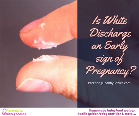 Early Pregnancy White Discharge – NBKomputer