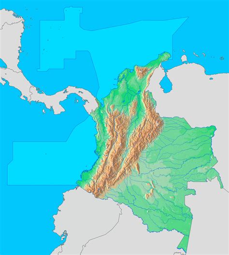 Map of Colombia