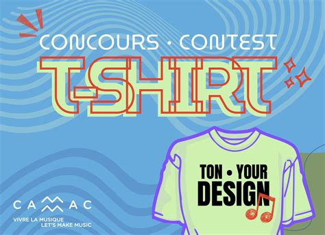 Concours de design de t-shirt – CAMMAC