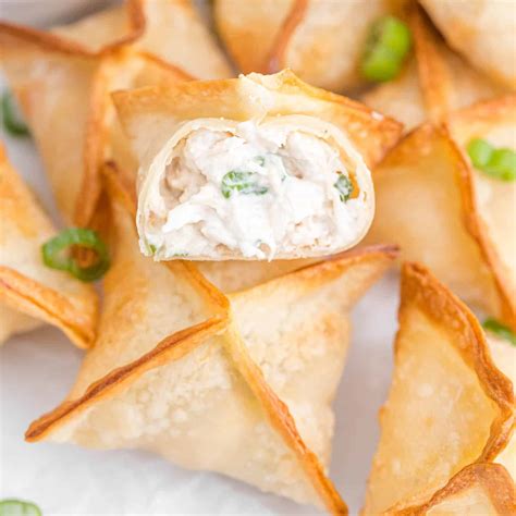 Air Fryer Crab Rangoon - Rachel Cooks®