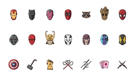 Marvel Emoji Set :: Behance