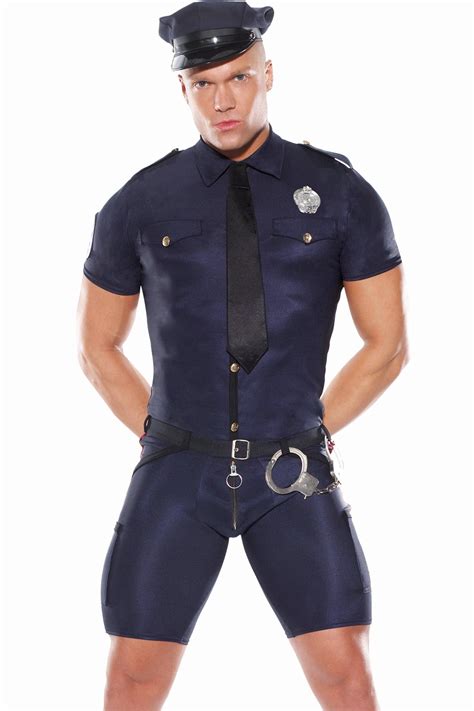Sexy Guy Cop Halloween Costume