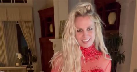Britney Spears Dances In Revealing Red Outfit On Instagram: Photos