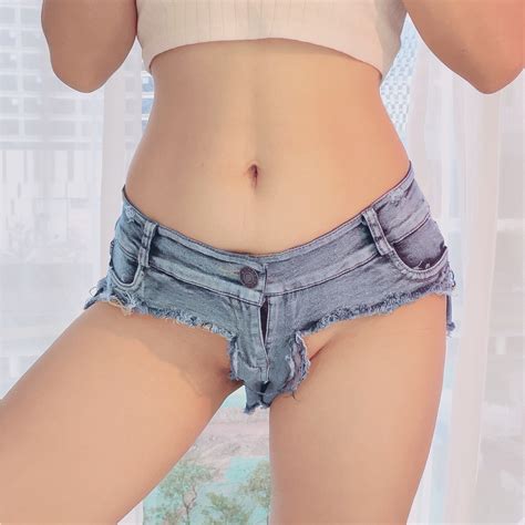 Nova Moda Verão Shorts Sexy feminino Jeans Mini Casual Clube Festa