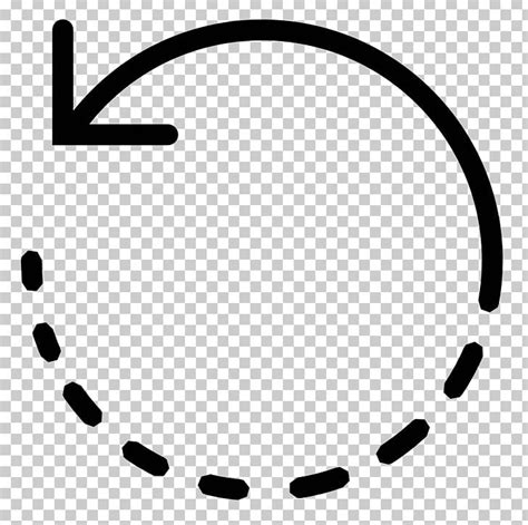 computer icons rotation circle clockwise png clipart arrow black