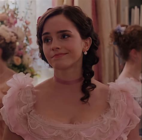 Emma watson s little women costume is giving us major yule ball feels