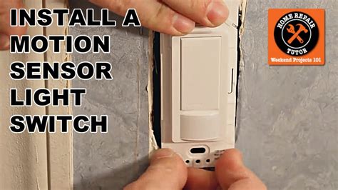 Installing A Motion Sensor Light Switch