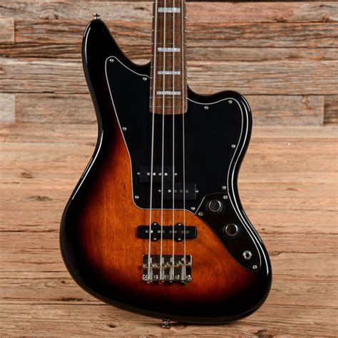 Squier Squier Jaguar Bass Sunburst – Chicago Music Exchange