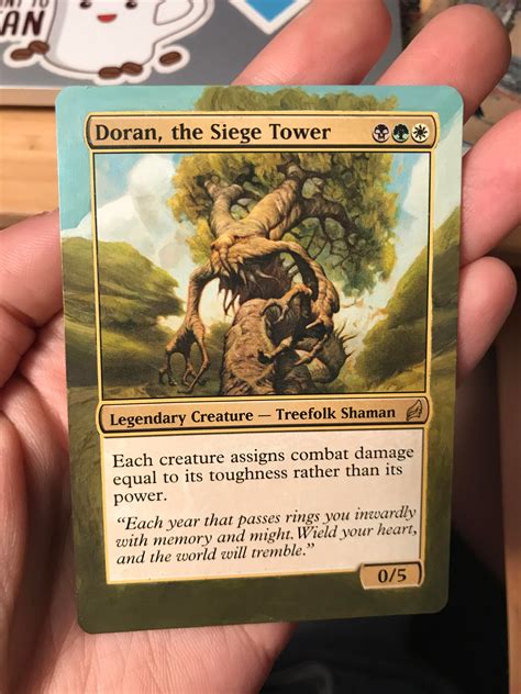 Doran, the Siege Tower commission : r/mtgaltered