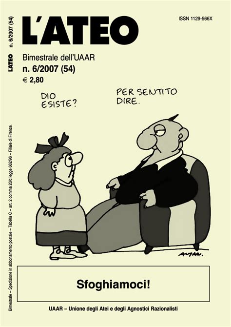 Sfoghiamoci! | L’Ateo | UAAR