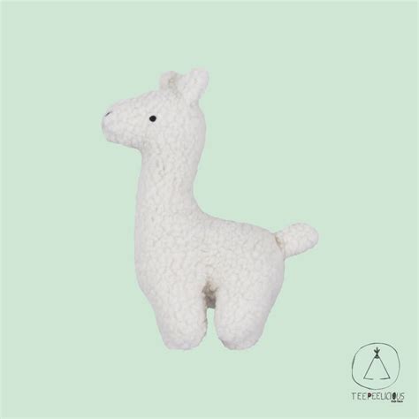 Soft Toy Lama grey